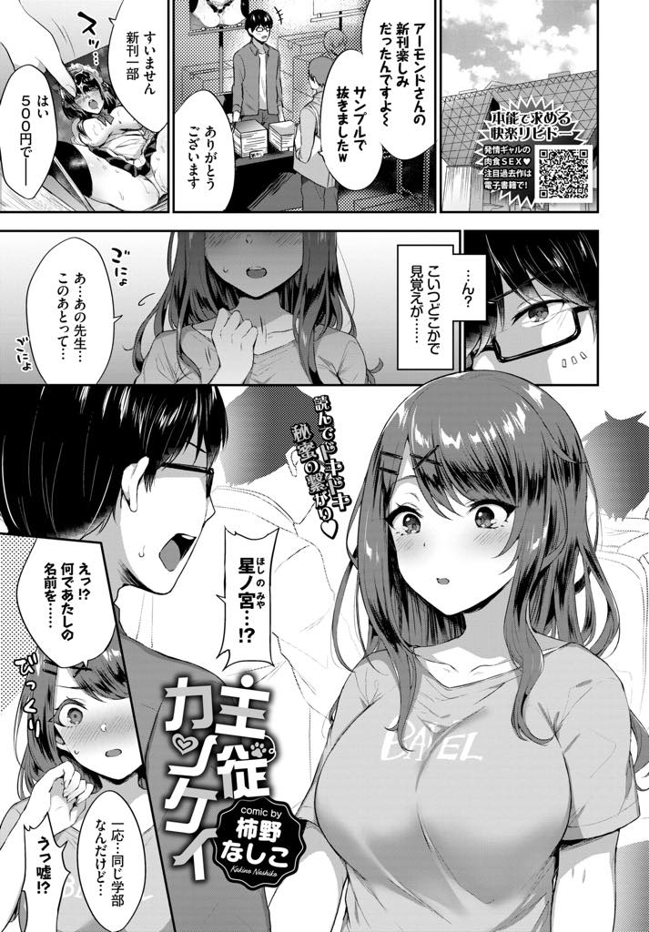 大学の同級生であるエロ漫画家の描いたヒロイン役と同じ猫耳をつけセックスを懇願する巨乳JD...お望み通りにチンポを差し出して咥えさせると精子を全部飲み干し、はしたないマ●コに膣の奥まで巨根挿入して性奴隷化【柿野なしこ:主従カンケイ】